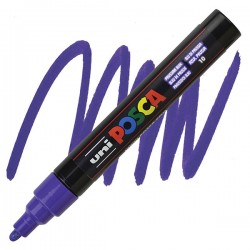 ΜΑΡΚΑΔΟΡΟΣ POSCA PC-5M ΠΡΩΣΣΙΚΟ ΜΠΛΕ
